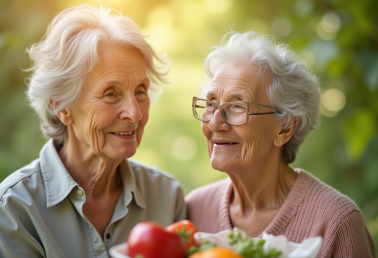 Здравословна храна и щастливи хора